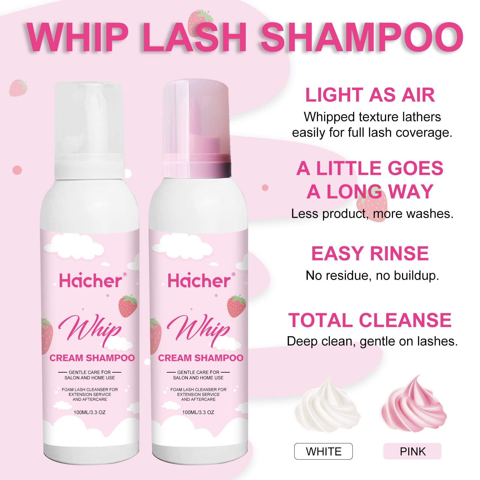 Whip Cream Lash Shampoo 100ML