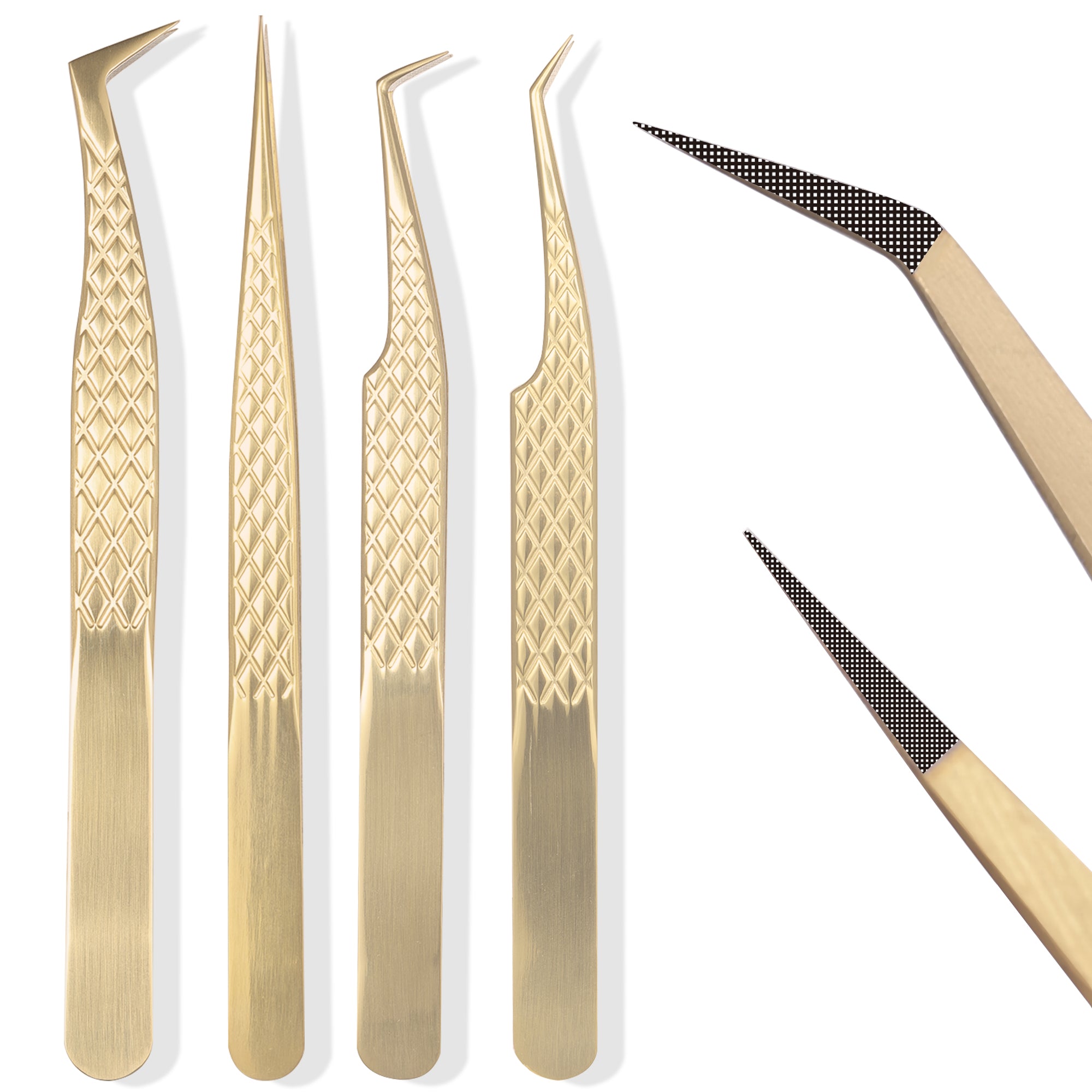 FIBER TIP TWEEZERS SET